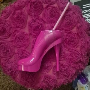 Vibrant Pink Stiletto Heels